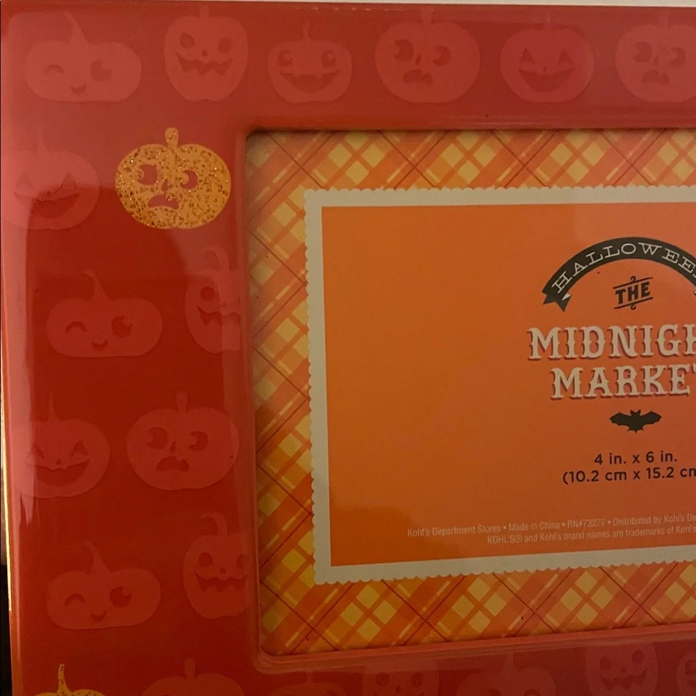 ‘My Little Pumpkin' Picture Frame NWT